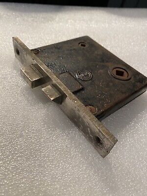 Antique Penn  Private Mortise Brass Faceplate