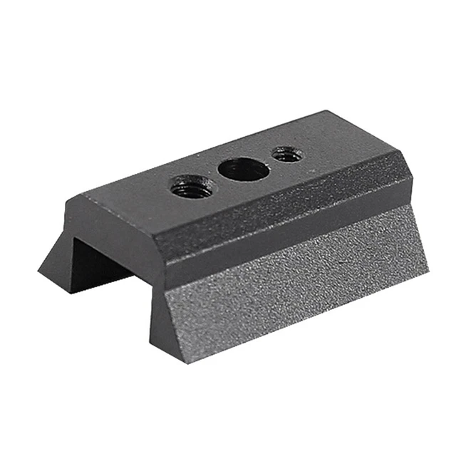 Base à Queue D'aronde Aluminium Pour Télescope - Support De Viseur, Couleur Rouge - 3