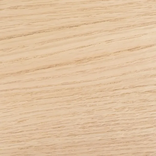 [Incudo] Chapa de madera natural con respaldo de lana de roble rojo aserrada en cuartos - 300x200x0,25 mm
