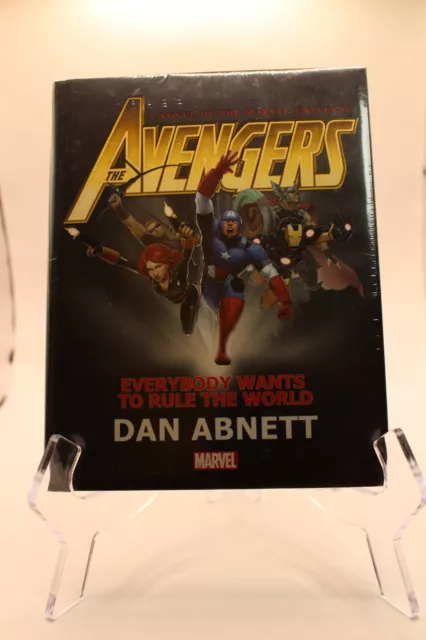 NEW Marvel AVENGERS Everybody Wants To Rule The World Sealed Hardcover Novel