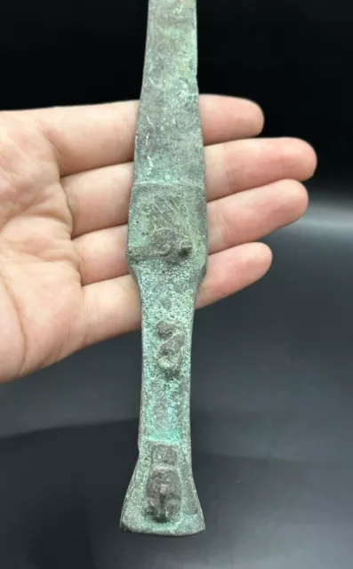 Beautiful! Unique Ancient Roman Wonderful Bronze Excellent Sword 2