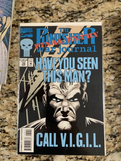 PUNISHER WAR JOURNAL VOL 1 #1 thru 79 YOU PICK MARVEL 1988 NM 14