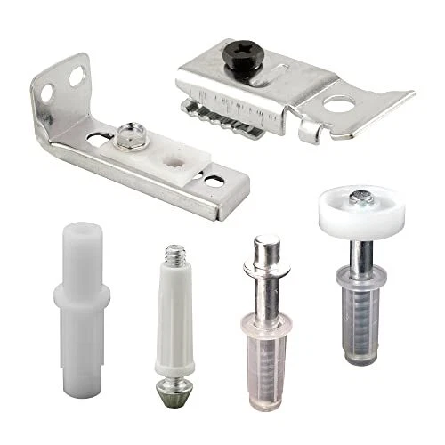 Bifold Closet Door Hardware Repair Kit  For 7/8 Wide Track Wood Knob
