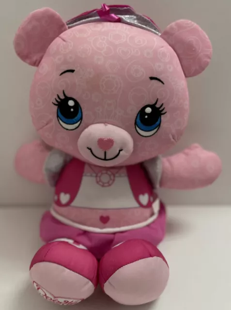 Fisher Price Doodle Bear Plush 16 Inch Pink Princess Stuffed Doll 2011 Toy