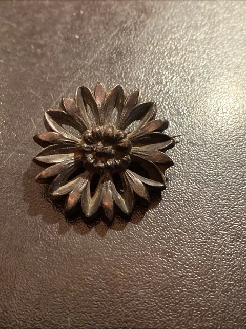 Rare Broche Ancienne Française - Bijou Vintage - Métal