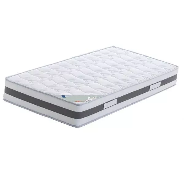 Lot de 2 Matelas à Mémoire de Forme + Aertch HR 35 Kg/m3 - Epaisseur 21 Cm - Trè