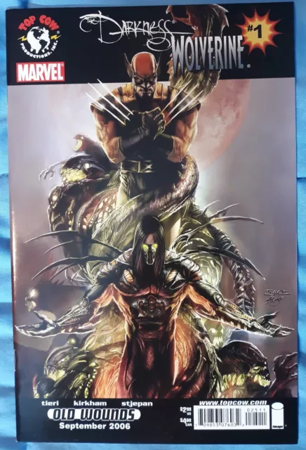 Darkness Wolverine (2006) #1 NM Marvel Top Cow