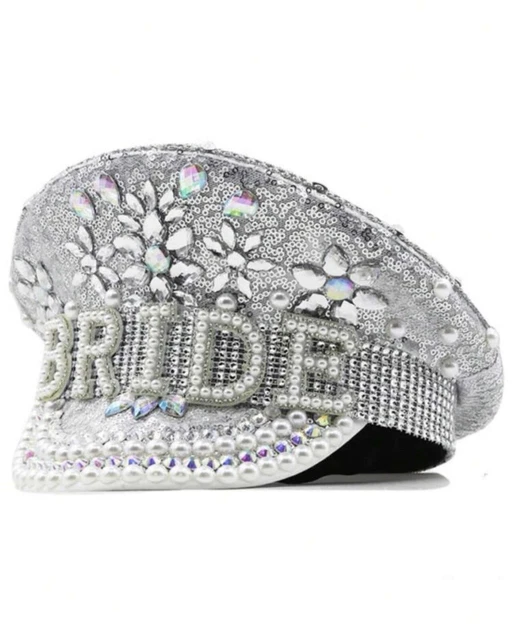 Cappello da sposa fatto a mano - accessori festa gallina
