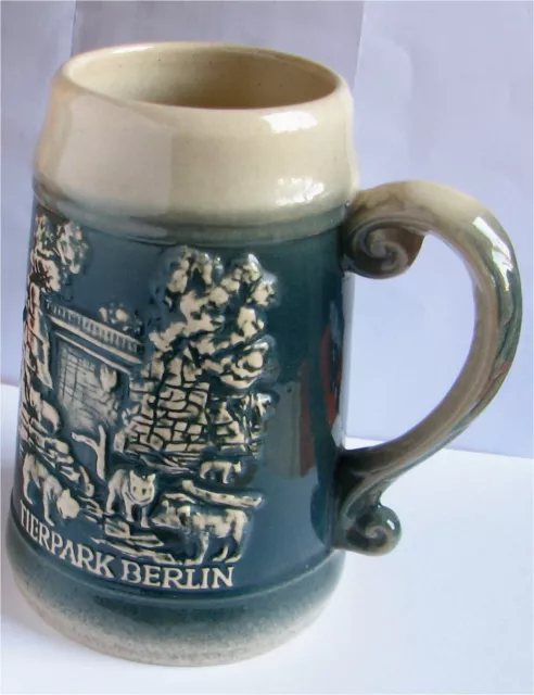 Sammelkrug Bierkrug Humpen Bembel Tierpark Berlin