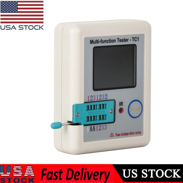 MULTIFUNCTIONAL TRANSISTOR TESTER NPN PNP MOSFET IGBT JFET TFT Diode