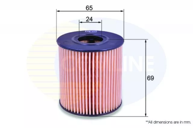 Engine Oil Filter Comline For Land Rover Defender 2.2 L Eof195