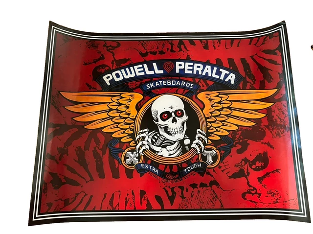 VINTAGE NOS 1989 POWELL PERALTA Ripper Skateboard Poster OG Bones 