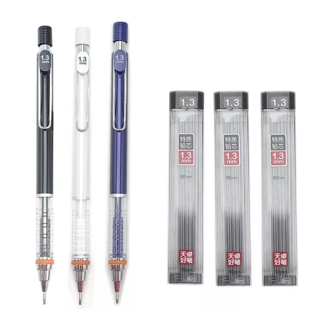 Pen 1.3mm Automatic Pencils Mechanical Pencil Movable Pencil Propelling Pencil