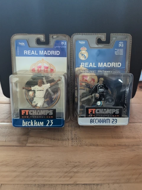 FT CHAMPS DAVID Beckham 23 Real Madrid Articulated Figure NEW IN