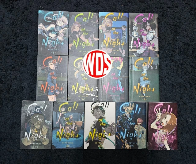 Call Of The Night Manga by Kotoyama Volume 1-13 English Version Comic book new