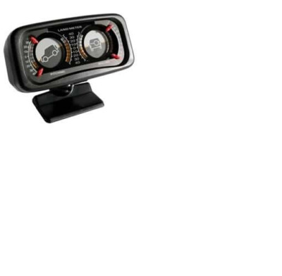 Camper INCLINOMETRO AUTO FUORISTRADA CAMPER PANDA 4X4 RETROILLUMINATO 12V NERO  2808014 