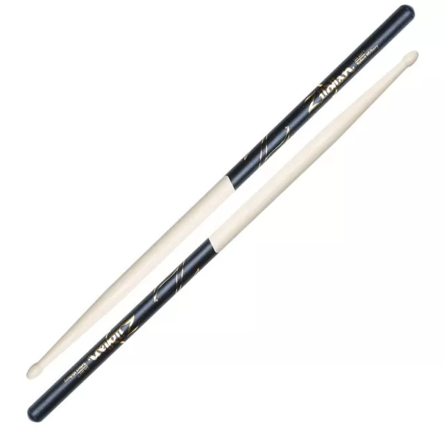 Zildjian 5A Black DIP Wood Tip Drumsticks