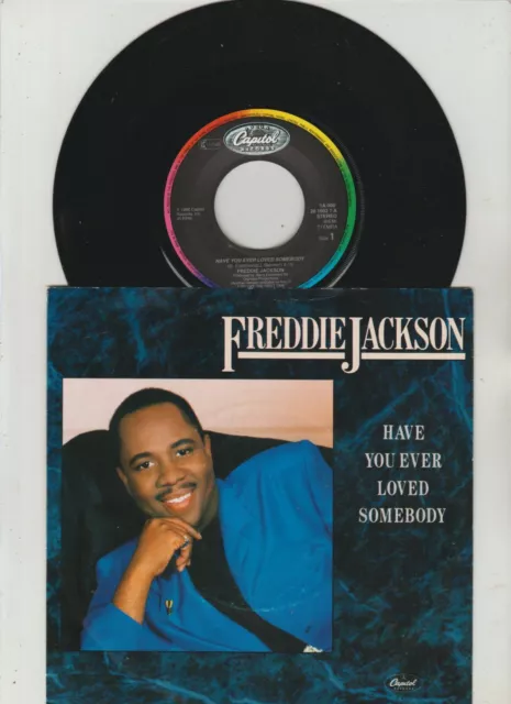 Freddie Jackson - Have You Ever Loved Somebody 7in 1986 (VG+/VG+) '
