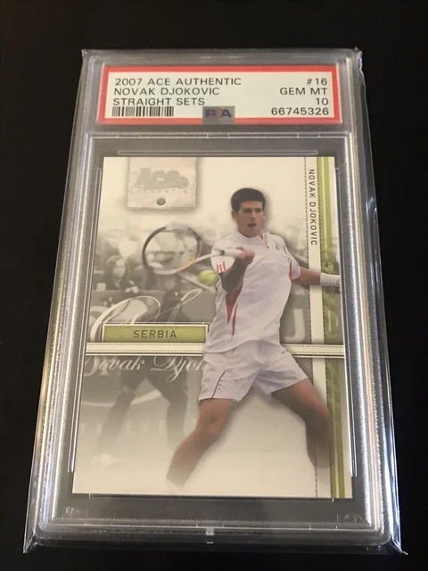 2011 ACE AUTHENTIC Dual Pogs #DP4 Rafael Nadal / Novak