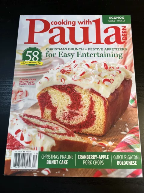 COOKING WITH PAULA DEEN, 58 HOLIDAY RECIPES NEW MAG £3.14 - PicClick UK