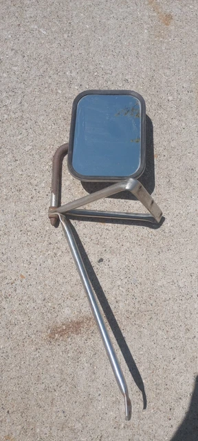 vintage stainless west coast camper mirror Chevy GMC Ford Dodge truck 