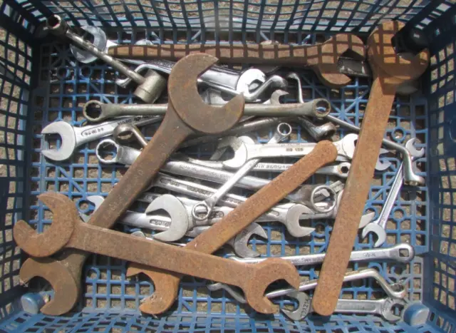 Job Lot of Mixed Spanners