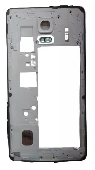 Cadre Arrière Châssis Frame Samsung Galaxy Note 4 ( SM-N910F ) Gris