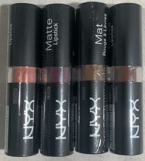 Lápiz labial mate de maquillaje profesional NYX - ¡ELIGE TU COLOR!