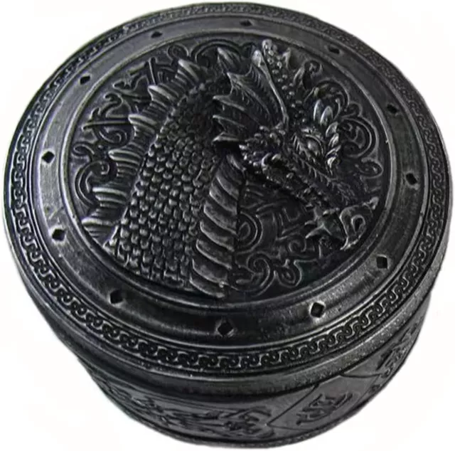 Dragon Jewelry Box Decorative Trinket Gothic Black World Of Wonders