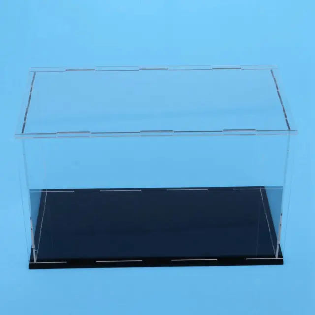 Case Countertop Box- Dustproof Cabinet Organizer -Action Figures Display Box-