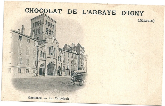 Cpa   Abbaye D'igny  51     Grenoble La Cathedrale
