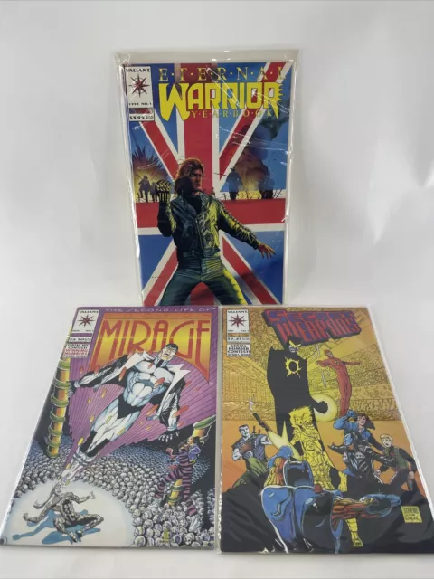 Valiant Comics Lot Dr Mirage, Secret Weapon, Eternal Warrior. 1993 Vtg