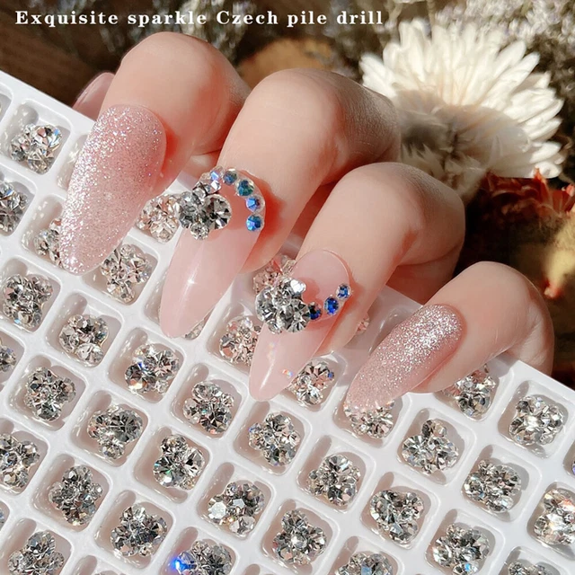 Clásico Uñas Joyería Uñas Estrás Uñas Arte Decoraciones Manicura Adornos