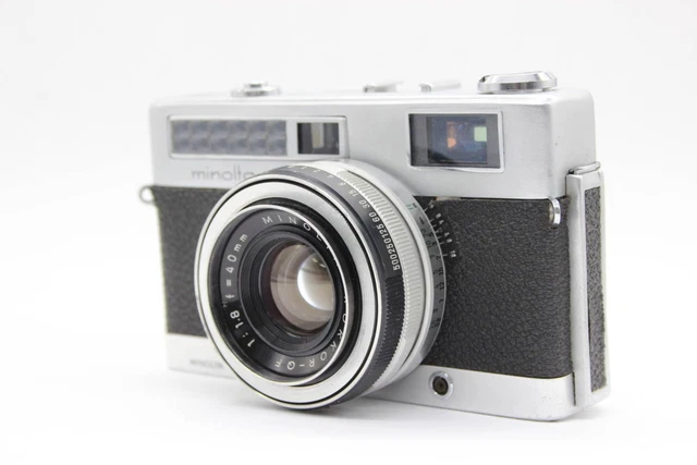 Objectif Minolta Minoltina-P 38 Mm F2,8 Rokkor Pour Argentique - Tel Quel Avec étui