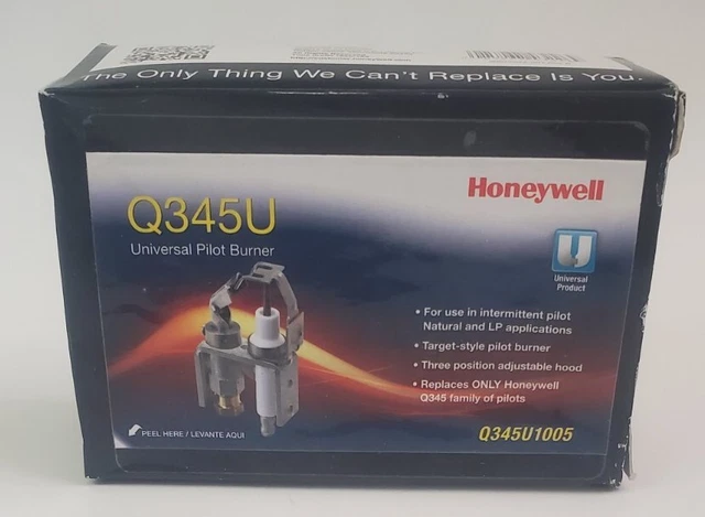 HONEYWELL Pilot Assembly, LP/NG, Intermittent Pilot Burner/Ignitor Q345U1005