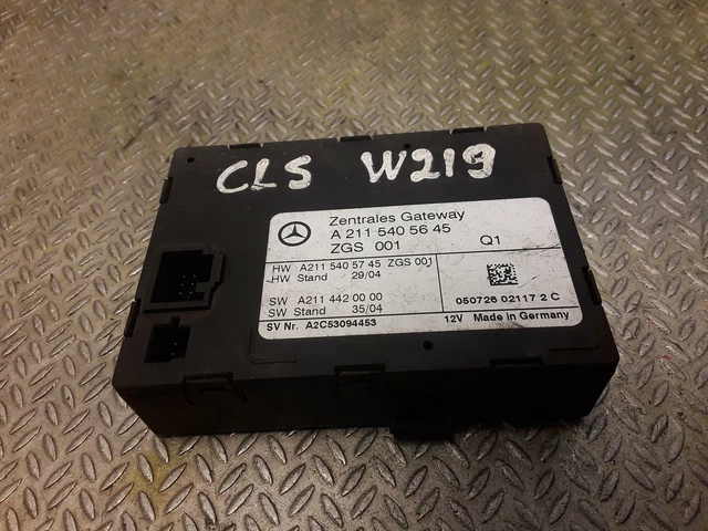 MERCEDES W211 PORTAIL Contrôle Module Unité pour E CLS Classe W219 A ...