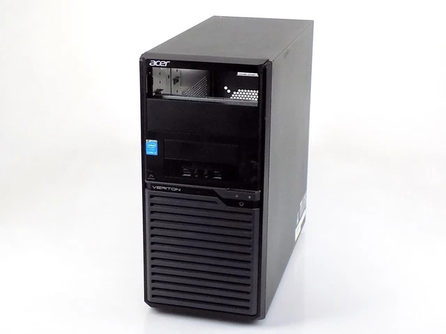 ACER VERITON STEEL PC CASE GAMING VINTAGE FULL METAL ACIER