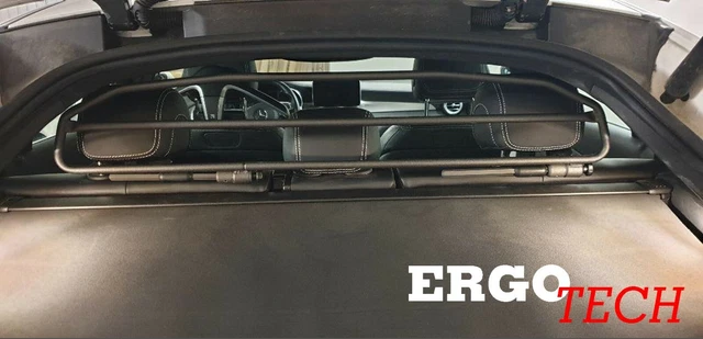 Divisorio Per Fiat 500X ERGOTECH - Griglia Rete Per Trasporto Cani E Bagagli, Sicuro E Rimovibile