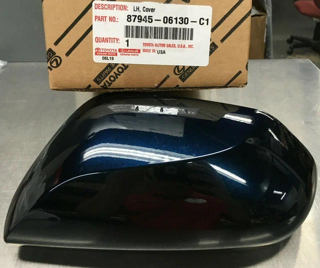 OEM Toyota Camry Outer Mirror Cover Driver Side Predawn Gray Fits 2018-2025 3 thumbnail image