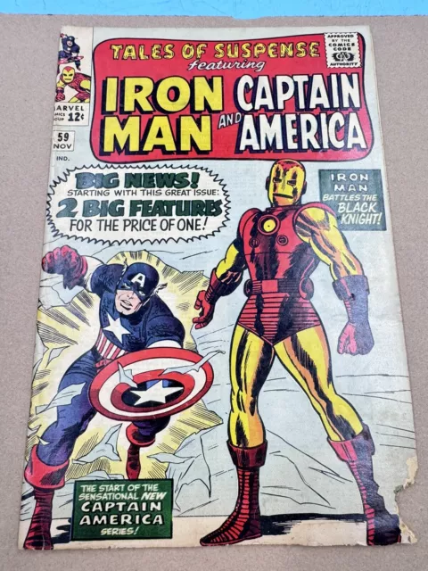 Tales of Suspense #59 - 1st appearance Jarvis 1964