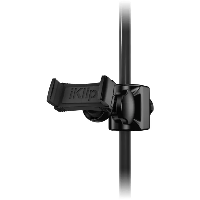 IK Multimedia iKlip Xpand Mini Mic Stand Mount for Smart Phones & Tablets, Black