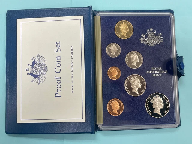 1985 Royal Australian Mint Proof Coin Set of 7