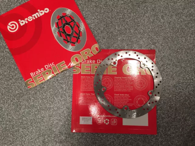 Brembo Bremsscheibe Serie ORO hinten rear  68B407C8 BMW