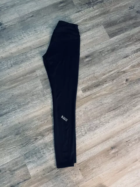 5.11 Tactical Women's Black Leggings Size 4 28”Inseam 8” Rise