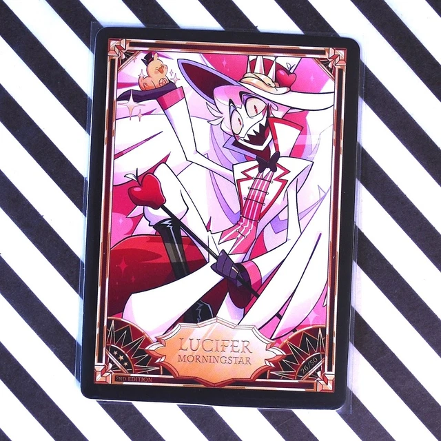 HAZBIN HOTEL TRADING Card - Lucifer Morningstar 26/50 - 1st