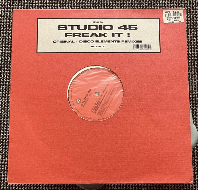 STUDIO 45 - Freak It ! (Original + Disco Elements Remixes