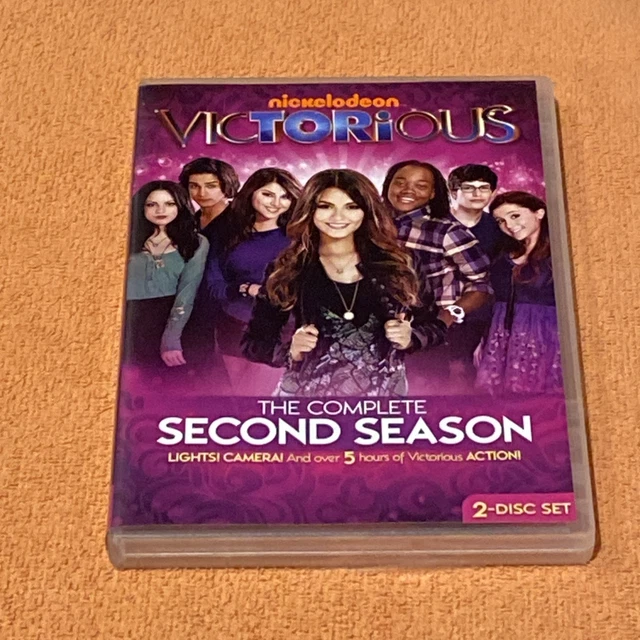 VICTORIOUS THE COMPLETE Second 2 Season DVD Set Nickelodeon $14.95