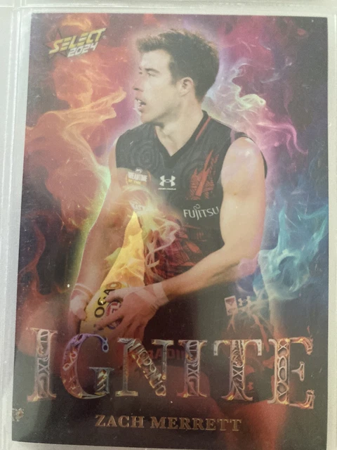 Merreet 2024 AFL SELECT Footy Stars Ignite Zach Merret Essendon $9.95 - PicClick AU