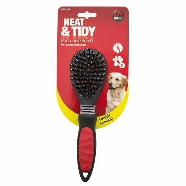 Mikki Brosse D'Entretien pour Double Épais Manteaux Chiot Chien Chat Chaton Pet