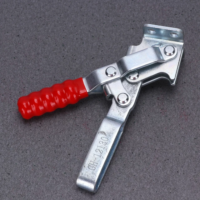 2 PCS Knebelverschlüsse Niederhalten Vertikaler Kniehebelspanner Klemme Platte